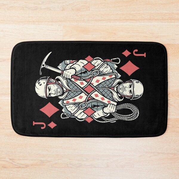 Item preview, Mountain Climber Jack Of Diamonds Rock Climbing Climbers designed and sold by GrandeDuc.