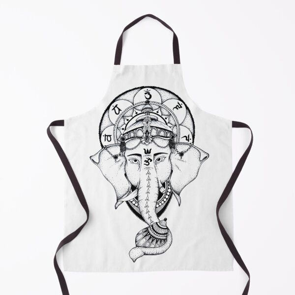 Item preview, Sacred Ganesh Dotwork designed and sold by LolaCrea-Art.