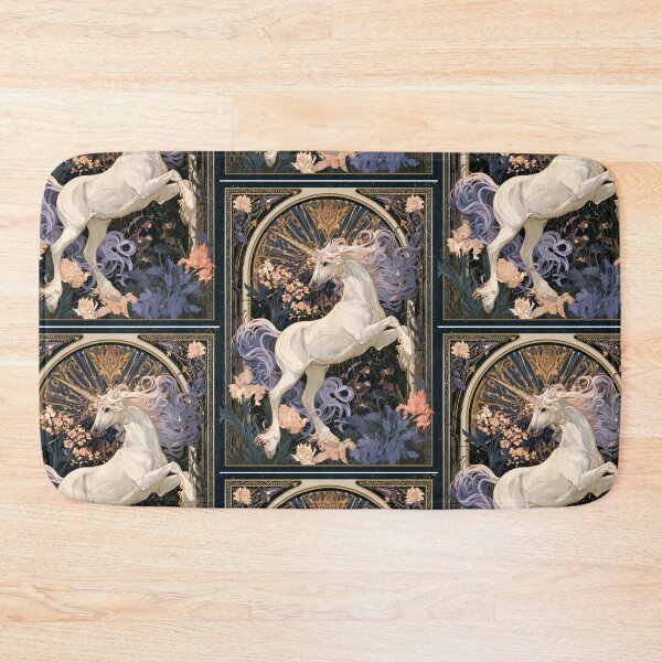 Item preview, Art nouveau unicorn designed and sold by MendaciousMina.