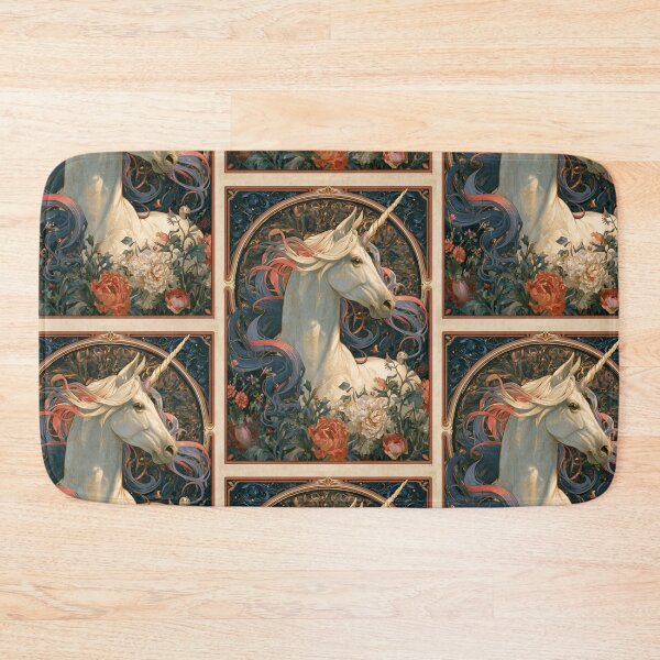 Item preview, Art nouveau unicorn designed and sold by MendaciousMina.