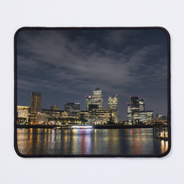 Item preview, London Skyline And Thames Reflection at Night designed and sold by Astute-Artio-Photography.