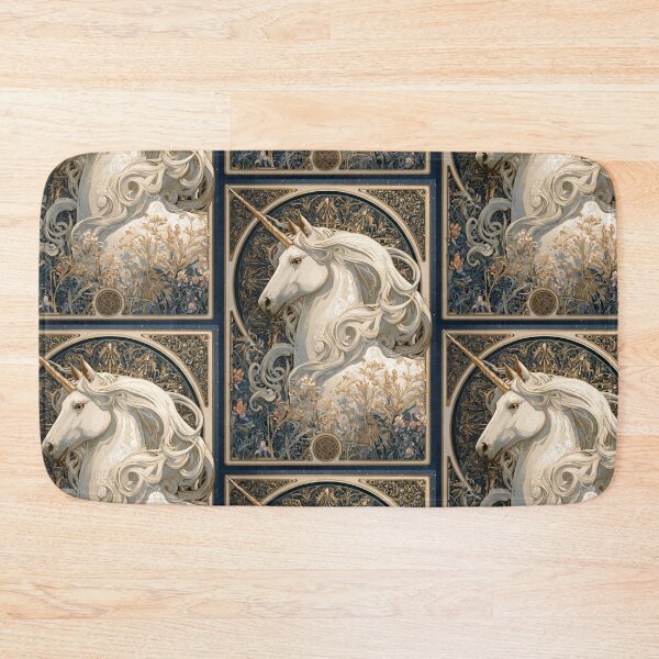 Item preview, Art nouveau unicorn designed and sold by MendaciousMina.