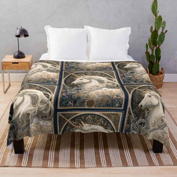 Item preview, Art nouveau unicorn designed and sold by MendaciousMina.