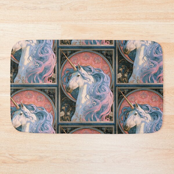 Item preview, Art nouveau unicorn designed and sold by MendaciousMina.
