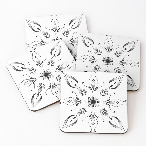 Item preview, minimalist mandala designed and sold by LolaCrea-Art.