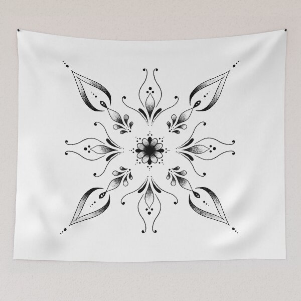 Item preview, minimalist mandala designed and sold by LolaCrea-Art.