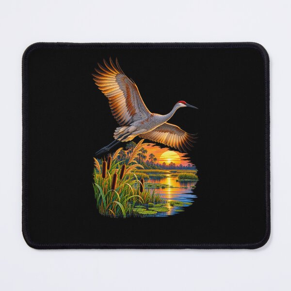 Item preview, Sandhill Crane Sunset Flight designed and sold by RockitBaby.