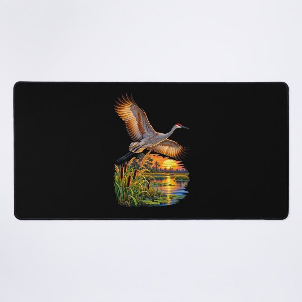 Item preview, Sandhill Crane Sunset Flight designed and sold by RockitBaby.