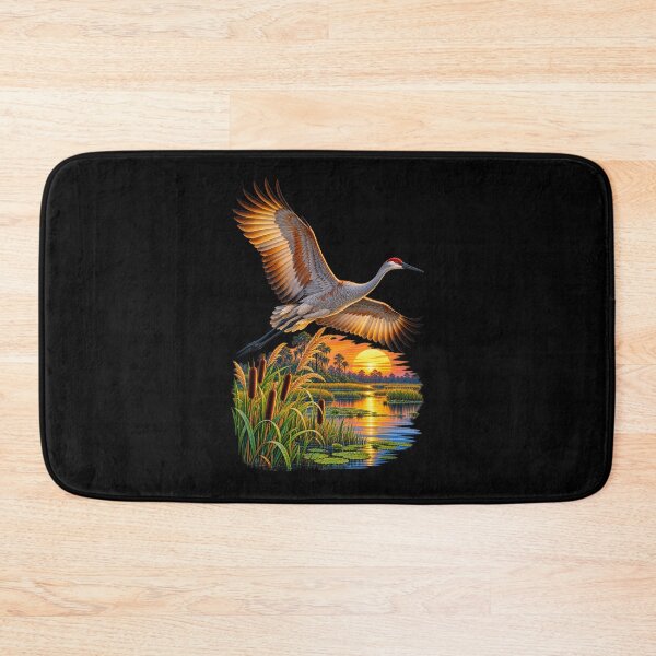 Item preview, Sandhill Crane Sunset Flight designed and sold by RockitBaby.