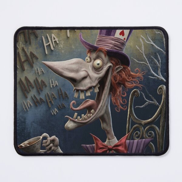 Item preview, The Mad Hatter Alice in Wonderland illustration designed and sold by Vintage Designs +.