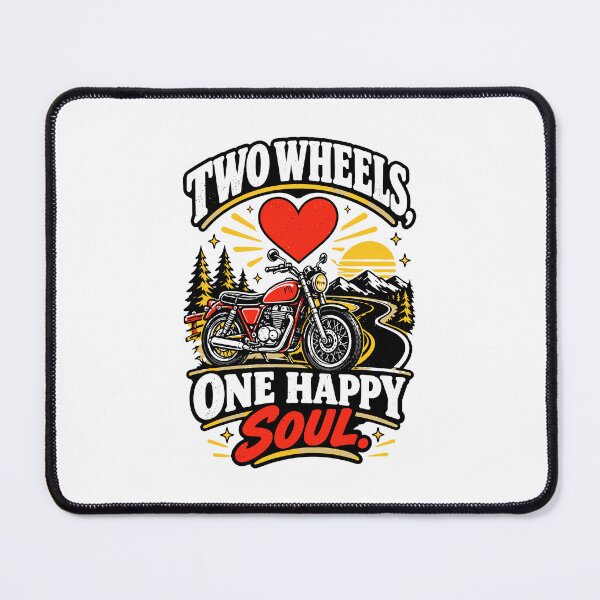 Item preview, Two Wheels One Happy Soul  designed and sold by RAS-77.