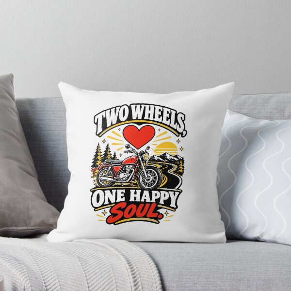Item preview, Two Wheels One Happy Soul  designed and sold by RAS-77.