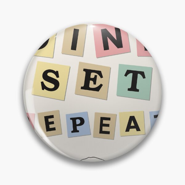 Item preview, Dink Set Repeat Funny Pickleball Design designed and sold by CourtCultureHQ.