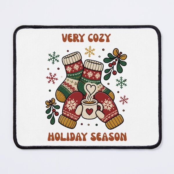 Item preview, The Snuggle Is Real Cute Winter Socks Retro Christmas Sticker Art designed and sold by wildsilencee.