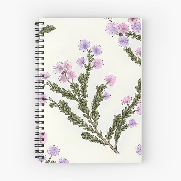 Item preview, Lilac Heath Flower & Fern Sprig Pattern designed and sold by Studio BC.
