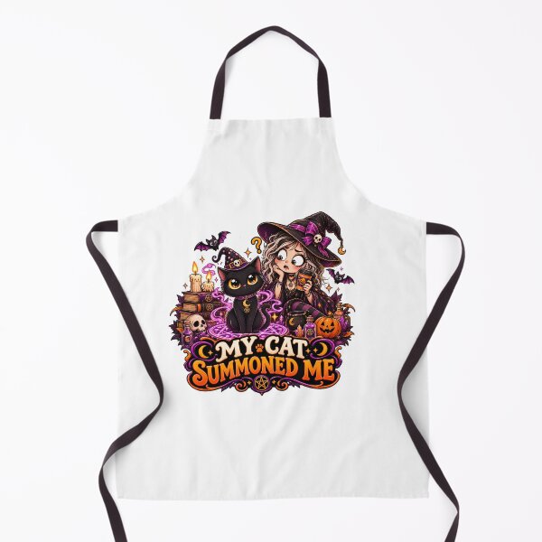 Item preview, My Cat Summoned Me Halloween Design, Witchy Cat Lover, Cute Black Cat Magic, Spooky Halloween designed and sold by Pixanova.