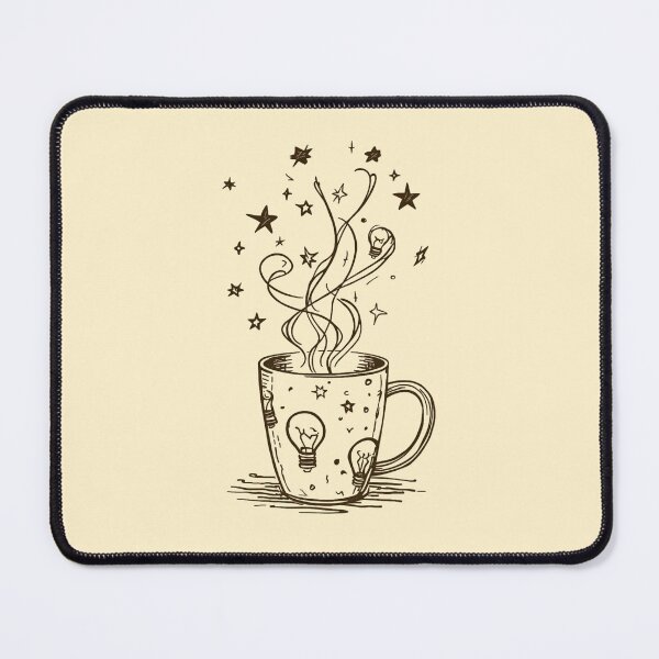 Item preview, Line Art Coffee Mug Ideas Lightbulb Creative Sketch Design designed and sold by @SHINTOSARTSTORE.