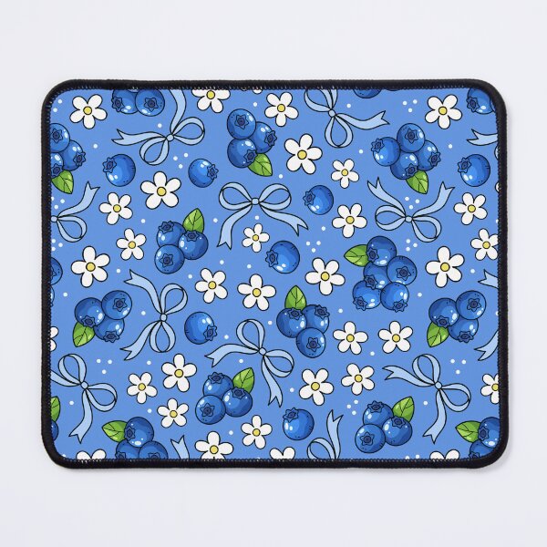 Item preview, Blueberries and Bows designed and sold by KrisInStitches.