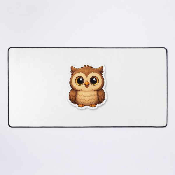 Item preview, Cute Kawaii Owl | Woodland Autumn Forest Character designed and sold by LearnFunStore.