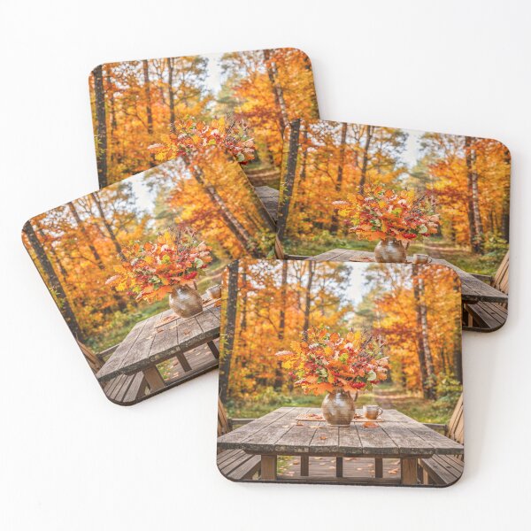 Item preview, Vase Of Autumn Leaves designed and sold by Home Decor Art.
