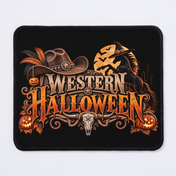 Item preview, Western Halloween – Spooky Horse & Cowboy Halloween designed and sold by QuarterHorseArt by Just my Studio.
