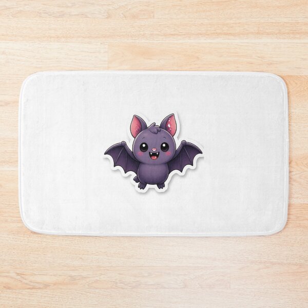 Item preview, Cute Kawaii Bat | Purple Spooky Halloween Character designed and sold by LearnFunStore.