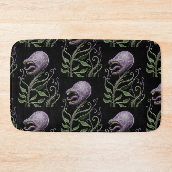 Item preview, Man eating plant horror illustration designed and sold by Vintage Designs +.