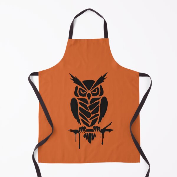 Item preview, Angry Owl Ink Art Gothic Halloween Night Bird designed and sold by cabana.space.