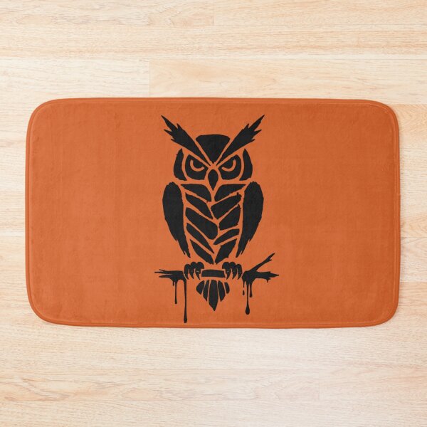 Item preview, Angry Owl Ink Art Gothic Halloween Night Bird designed and sold by cabana.space.