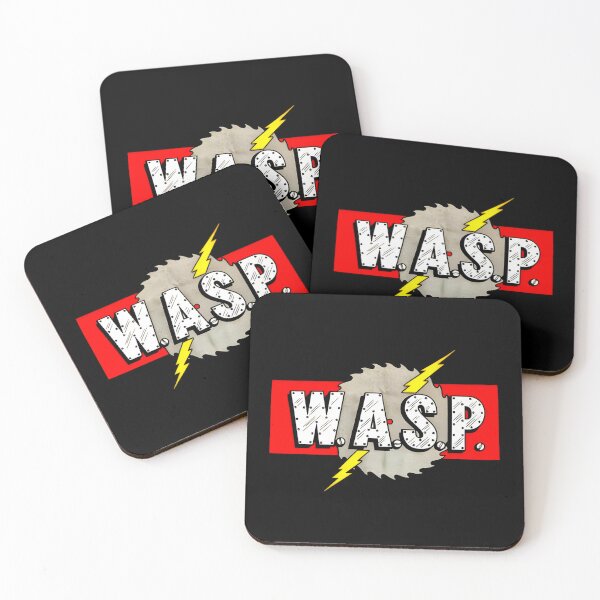 Item preview, W.A.S.P. Heavy Metal Band Logo designed and sold by Drizzlers.