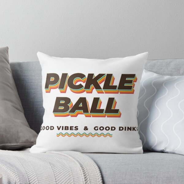 Item preview, Retro 70s Pickleball Good Vibes Good Dinks designed and sold by CourtCultureHQ.
