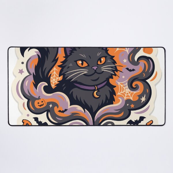 Item preview, Resting Witch Face - Cute & Spooky Black Cat Halloween Design designed and sold by YasminTaha.