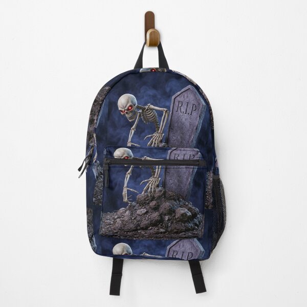 Item preview, Skeleton rising from its grave illustration designed and sold by Vintage Designs +.