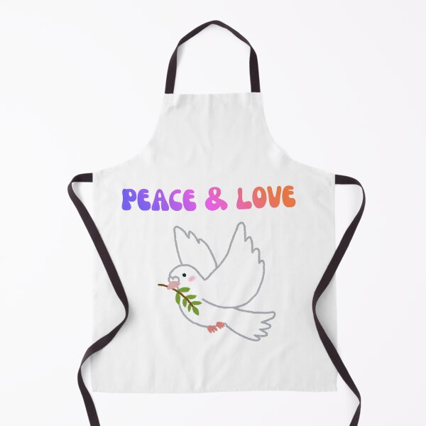 Item preview, peace and love vintage retro groovy 70s typography  designed and sold by stileepensieri.