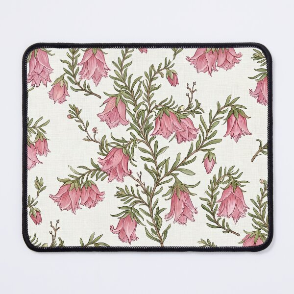 Item preview, Pink Mountain Bellflower Vintage Floral Pattern designed and sold by Studio BC.