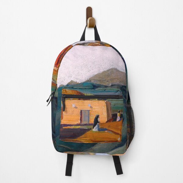 Item preview, Taos, New Mexico southwest desert mountain landscape and Adobe village by Richard Manning Crisler designed and sold by Jéanpaul Ferro.