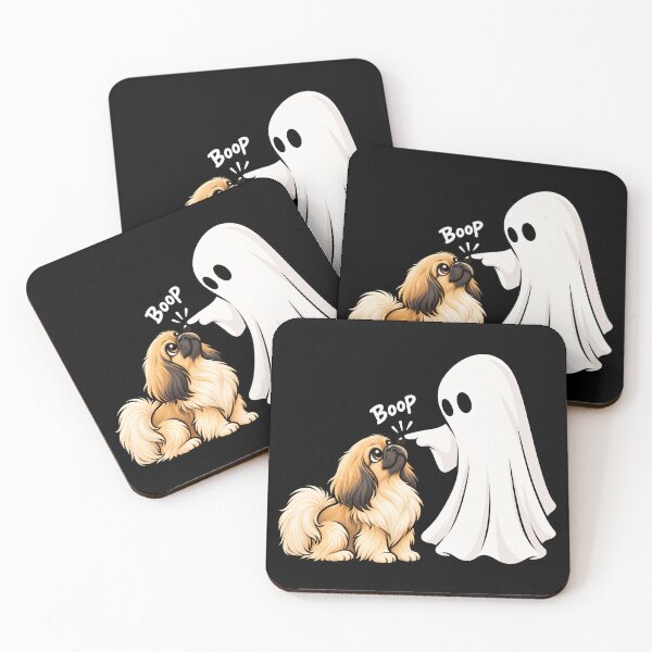 Item preview, Funny Ghost Pekingese Dog Boop Halloween Design Mom Dad designed and sold by rafaeltto.
