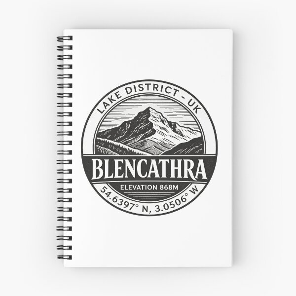 Item preview, Blencathra Lake District UK Wainwright Peak Hiking Mountain designed and sold by jeshands.