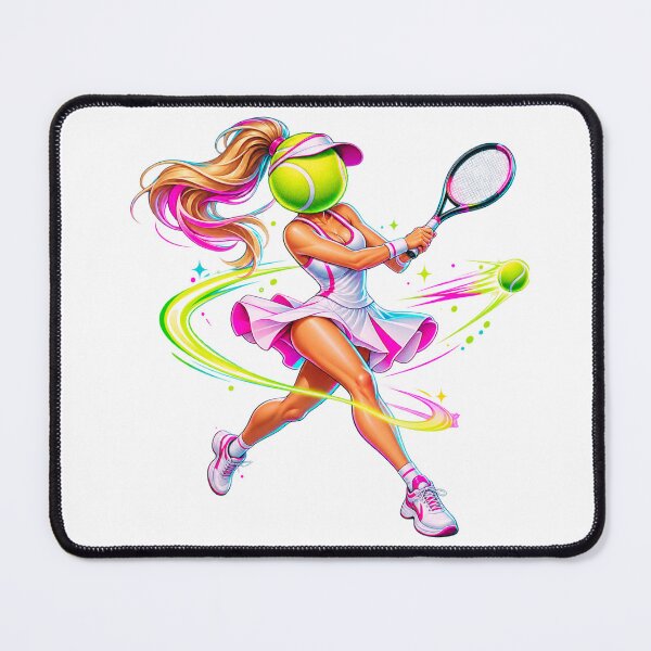 Item preview, Tennis Girl Colorful Women’s Tennis Player Design designed and sold by RDproject.