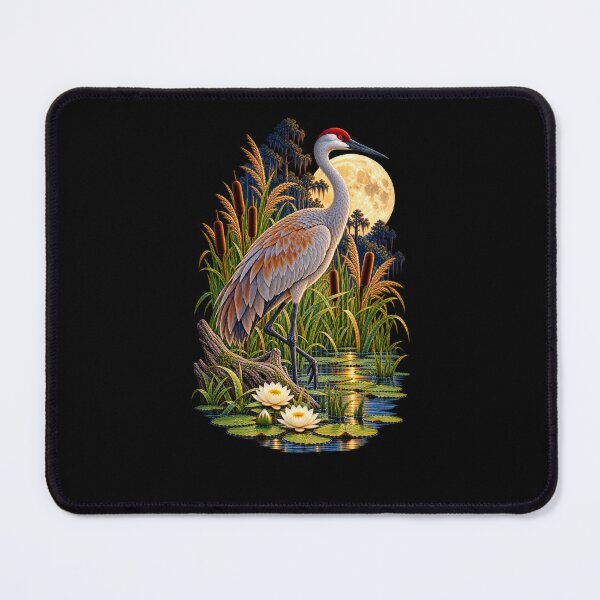 Item preview, Crane Beneath Moonlight designed and sold by RockitBaby.