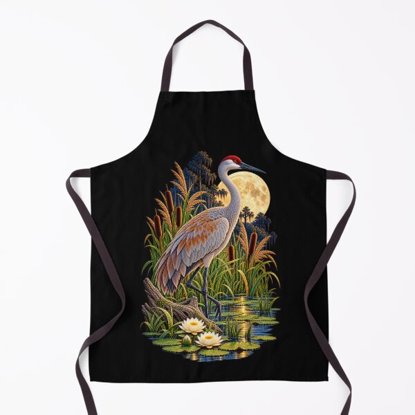 Item preview, Crane Beneath Moonlight designed and sold by RockitBaby.