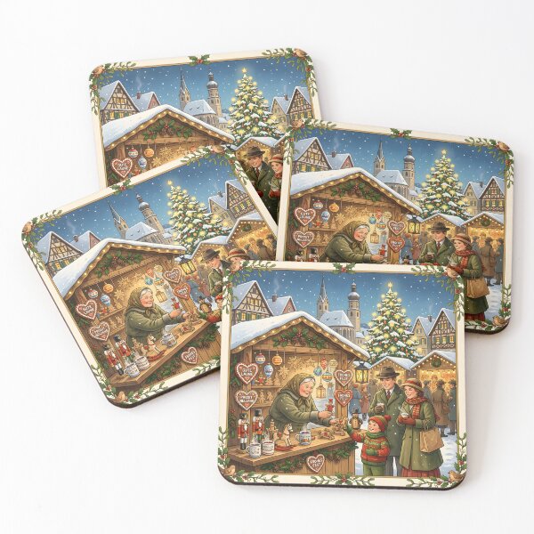 Item preview, Cozy Christmas Market designed and sold by Sybille-Yates.