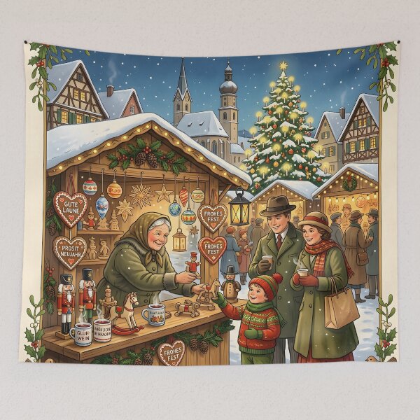 Item preview, Cozy Christmas Market designed and sold by Sybille-Yates.