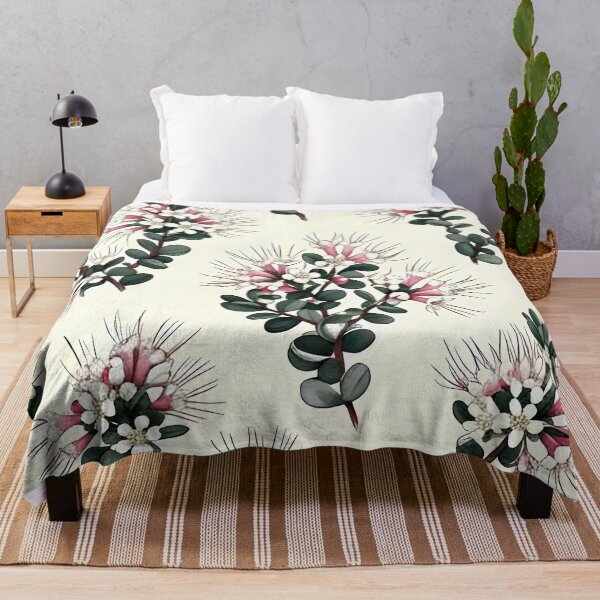 Item preview,  Native Pincushion Blossom Dark Charcoal Mist Pattern designed and sold by Studio BC.