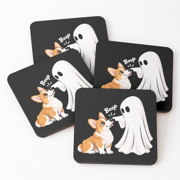 Item preview, Funny Ghost Pembroke Welsh Corgi Dog Boop Halloween Design Mom Dad designed and sold by rafaeltto.
