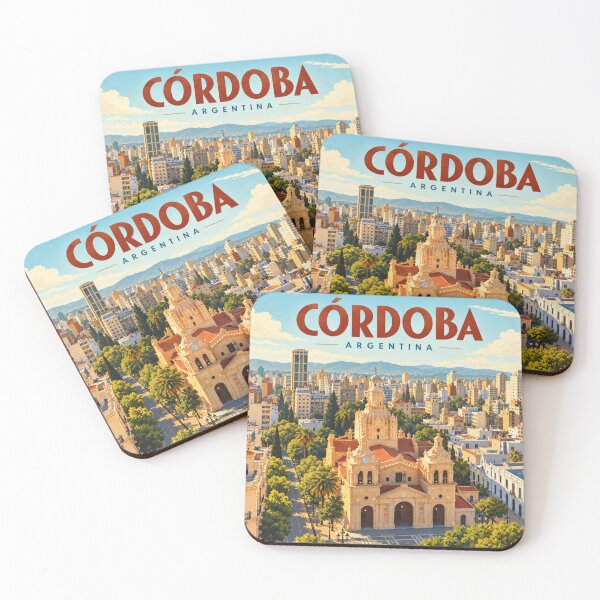 Item preview, Córdoba Vintage Argentine City Art designed and sold by MichaeIRellov.
