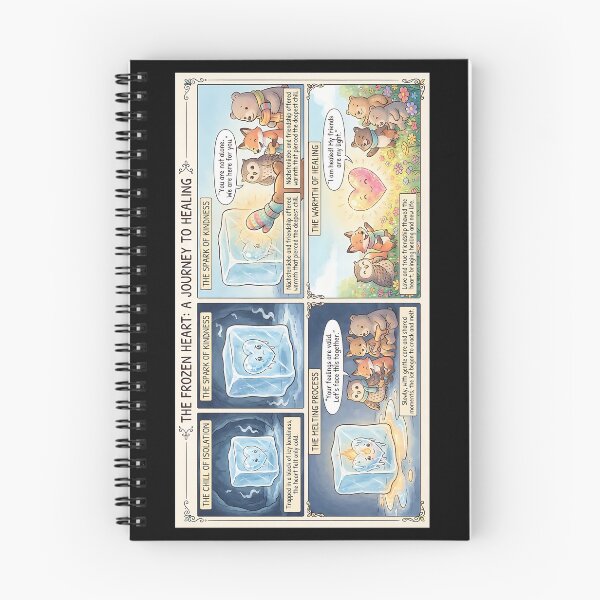 Item preview, The Frozen Heart: A Healing Journey from Loneliness to Friendship designed and sold by Mianku | Für das Leben.