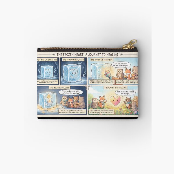 Item preview, The Frozen Heart: A Healing Journey from Loneliness to Friendship designed and sold by Mianku | Für das Leben.
