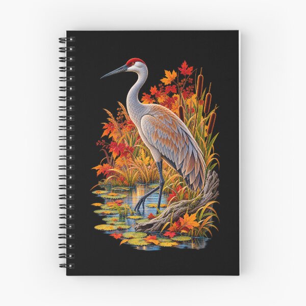 Item preview, Autumn Crane Wetlands designed and sold by RockitBaby.
