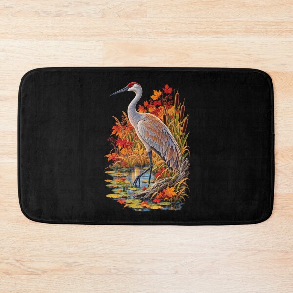 Item preview, Autumn Crane Wetlands designed and sold by RockitBaby.